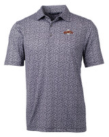 San Francisco Giants Cooperstown Cutter & Buck Pike Magnolia Print Stretch Men's Polo BLPO_MANN_HG 1