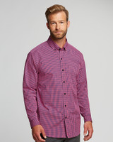 Men's Anchor Gingham Shirt 1