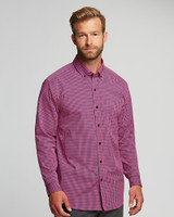 Big & Tall Anchor Gingham Shirt 1