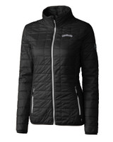 Colorado Rockies Cooperstown Cutter & Buck Rainier PrimaLoft®  Womens Eco Insulated Full Zip Puffer Jacket BL_MANN_HG 1