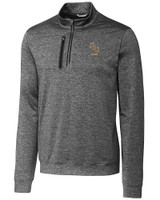 Florida State Seminoles Alumni Cutter & Buck Stealth Heathered Mens Big and Tall  Quarter Zip Pullover EG_MANN_HG 