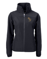 Florida State Seminoles Alumni Cutter & Buck Charter Eco Recycled Womens Full-Zip Jacket BL_MANN_HG 