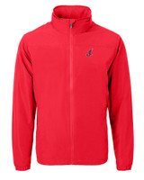 Cleveland Indians Cooperstown Cutter & Buck Charter Eco Recycled Mens Full-Zip Jacket RD_MANN_HG 1