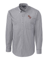 Florida State Seminoles Alumni Cutter & Buck Easy Care Stretch Gingham Mens Big and Tall Long Sleeve Dress Shirt CC_MANN_HG 1