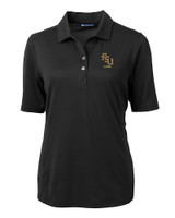 Florida State Seminoles Alumni Cutter & Buck Virtue Eco Pique Recycled Womens Polo BL_MANN_HG 