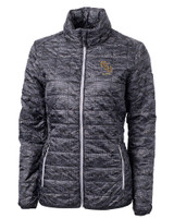 Florida State Seminoles Alumni Cutter & Buck Rainier PrimaLoft® Womens Eco Insulated Full Zip Printed Puffer Jacket BL_MANN_HG 