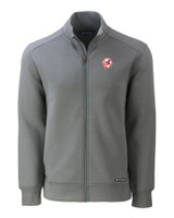 New York Yankees Cooperstown Cutter & Buck Roam Eco Recycled Full Zip Mens Jacket EG_MANN_HG 1