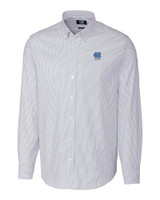 North Carolina Tar Heels Alumni Cutter & Buck Stretch Oxford Stripe Mens Big and Tall Long Sleeve Dress Shirt LTB_MANN_HG 1