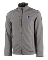 Penn State Nittany Lions Cutter & Buck Evoke Softshell Recycled Full Zip Mens Jacket EG_MANN_HG 
