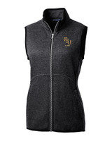 Florida State Seminoles Alumni Cutter & Buck Mainsail Sweater Knit Womens Full Zip Vest CCH_MANN_HG 