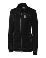 Birmingham Barons Clique Helsa Performance Womens Full Zip Knit Jacket Black Mannequin