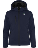 Gwinnett Stripers Clique Equinox Insulated Womens Softshell Jacket Dark Navy Mannequin