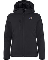 Akron RubberDucks Clique Equinox Insulated Womens Softshell Jacket Black Mannequin