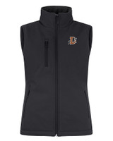 Durham Bulls Clique Equinox Insulated Womens Softshell Vest Black Mannequin