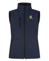 Frisco RoughRiders Clique Equinox Insulated Womens Softshell Vest Dark Navy Mannequin