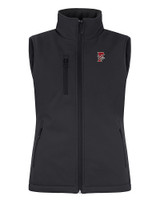 Fresno Grizzlies Clique Equinox Insulated Womens Softshell Vest Black Mannequin