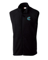 Charlotte Knights Clique Summit Performance Fleece Full Zip Mens Vest BL_MANN_HG 1