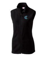 Charlotte Knights Clique Summit Performance Fleece Full Zip Womens Vest BL_MANN_HG 1