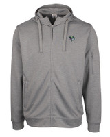 Gwinnett Stripers Clique Lift Eco Performance Full Zip Unisex Hoodie Sweatshirt Grey Melange Mannequin
