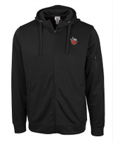 Fort Wayne TinCaps Clique Lift Eco Performance Full Zip Unisex Hoodie Sweatshirt Black Mannequin