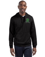 Dayton Dragons Clique Lift Eco Performance Unisex Pullover Hoodie Sweatshirt Black Front