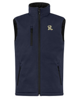 Frisco RoughRiders Clique Equinox Insulated Mens Softshell Vest Dark Navy Mannequin