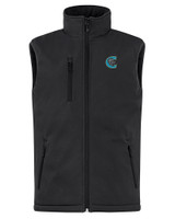 Charlotte Knights Clique Equinox Insulated Mens Softshell Vest Black Mannequin