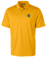 Charlotte Knights Cutter & Buck Prospect Textured Stretch Mens Short Sleeve Polo CLG_MANN_HG 1