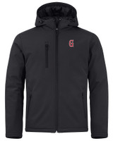 Greenville Drive Clique Equinox Insulated Mens Softshell Jacket Black Mannequin