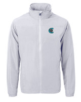 Charlotte Knights Cutter & Buck Charter Eco Knit Recycled Big & Tall Full-Zip Jacket POL_MANN_HG 1
