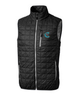 Charlotte Knights Cutter & Buck Rainier PrimaLoft® Mens Big and Tall Eco Insulated Full Zip Puffer Vest BL_MANN_HG 1
