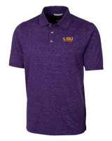 LSU Tigers Alumni Cutter & Buck Advantage Tri-Blend Space Dye Mens Polo DCP_MANN_HG 1