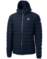 North Carolina Tar Heels Alumni Cutter & Buck Mission Ridge Repreve® Eco Insulated Mens Puffer Jacket NVBU_MANN_HG 1