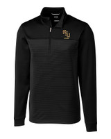 Florida State Seminoles Alumni Cutter & Buck Traverse Stretch Eco Stripe Quarter Zip Mens Big and Tall Pullover BL_MANN_HG 