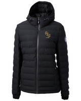 Florida State Seminoles Alumni Cutter & Buck Mission Ridge Repreve® Eco Insulated Womens Puffer Jacket BL_MANN_HG 