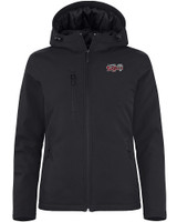 Lansing Lugnuts Clique Equinox Insulated Womens Softshell Jacket Black Mannequin