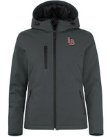 Louisville Bats Clique Equinox Insulated Womens Softshell Jacket Pistol Mannequin