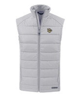 Lehigh Valley IronPigs Cutter & Buck Evoke Hybrid Eco Softshell Recycled Mens Full Zip Vest CNC_MANN_HG 1