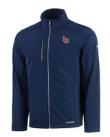 Louisville Bats Cutter & Buck Evoke Eco Softshell Recycled Full Zip Mens Jacket CNC_MANN_HG 1