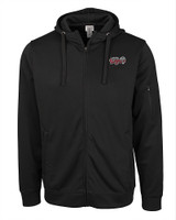 Lansing Lugnuts Clique Lift Eco Performance Full Zip Unisex Hoodie Sweatshirt Black Mannequin