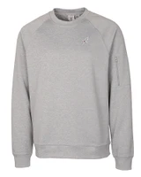 Reno Aces Clique Lift Eco Performance Unisex Crewneck Sweatshirt Grey Melange Mannequin