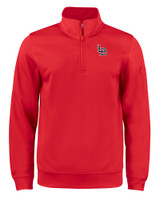 Louisville Bats Clique Lift Eco Performance Half Zip Unisex Pullover RD_MANN_HG 1