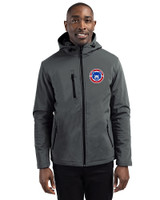 South Bend Cubs Clique Equinox Insulated Mens Softshell Jacket Pistol Front