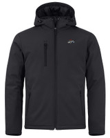 Rocket City Trash Pandas Clique Equinox Insulated Mens Softshell Jacket Black Mannequin