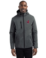Memphis Redbirds Clique Equinox Insulated Mens Softshell Jacket Pistol Front