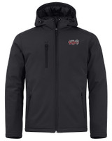 Lansing Lugnuts Clique Equinox Insulated Mens Softshell Jacket Black Mannequin