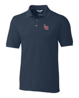 Louisville Bats Cutter & Buck Advantage Tri-Blend Pique Mens Big and Tall Polo EG_MANN_HG 1