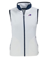 Buffalo Bills Cutter & Buck Cascade Eco Sherpa Fleece Womens Vest SHNV_MANN_HG 1