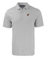 Arizona Cardinals Cutter & Buck Forge Eco Double Stripe Stretch Recycled Mens Big &Tall Polo T-Shirt