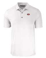 San Francisco 49ers Cutter & Buck Forge Eco Stretch Recycled Mens Big & Tall Polo WH_MANN_HG 1